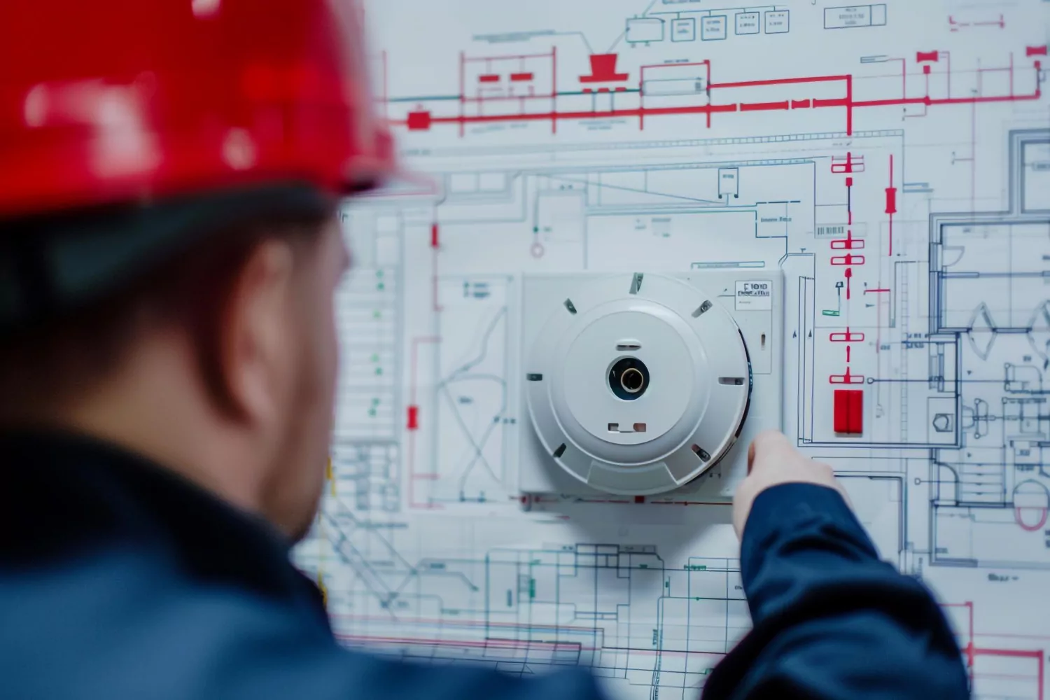 Sirene de emergência representando o projeto técnico exigido pelo Corpo de Bombeiros